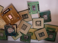CPU grün/braun